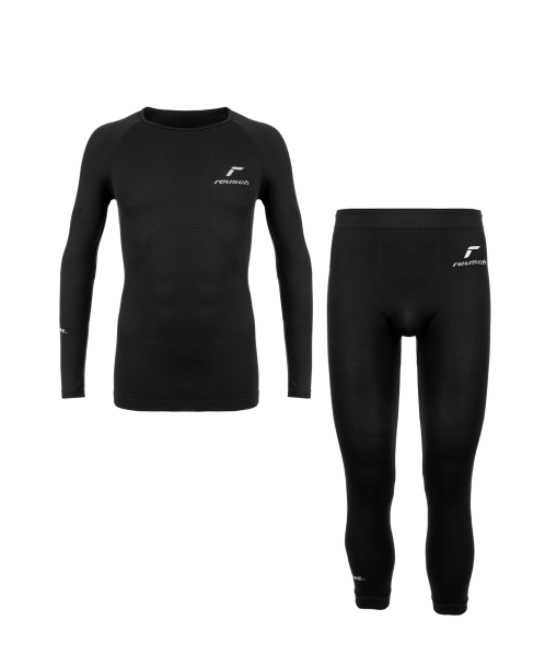 Reusch Underwear Set Man 3_4 Pants WARM 6340007 7700 black 1